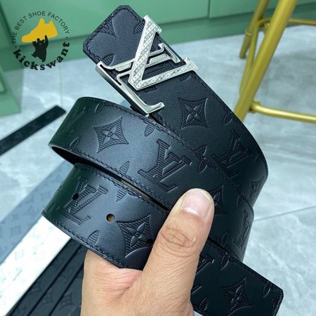 Black Two-Sided Belt 4.0cm