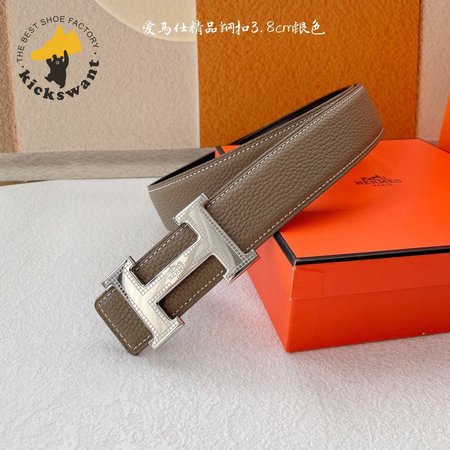 Hermes Brown Belt 3.8cm