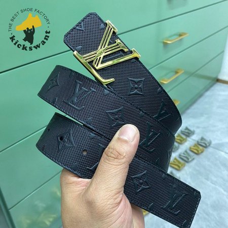 Hot Embossed On Both Sides Belt 4.0cm