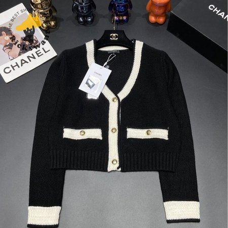Chanel V-Neck Cardigan Sweater