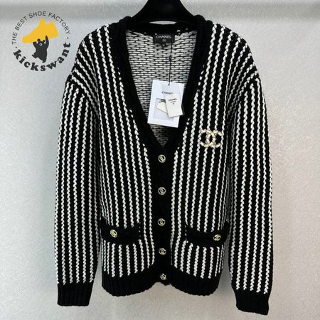 Chanel V-Neck Cardigan Sweater