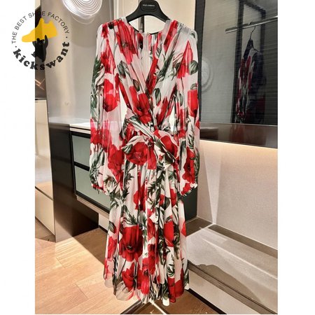 Dolce & Gabbana Printed Dress