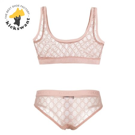 Gucci Pink Two-Piece Swimsuit