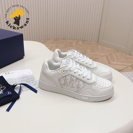Dior B27 Low-Top White Calfskin 35-45