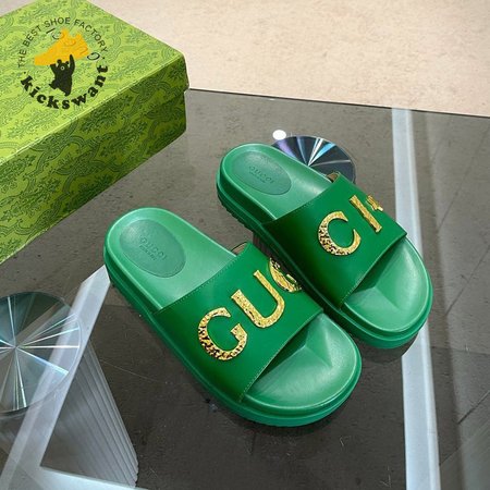 Gucci Green Slippers 35-43