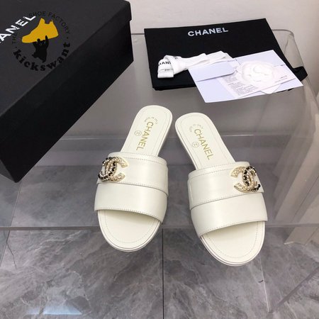 Chanel White Sandals 35-41