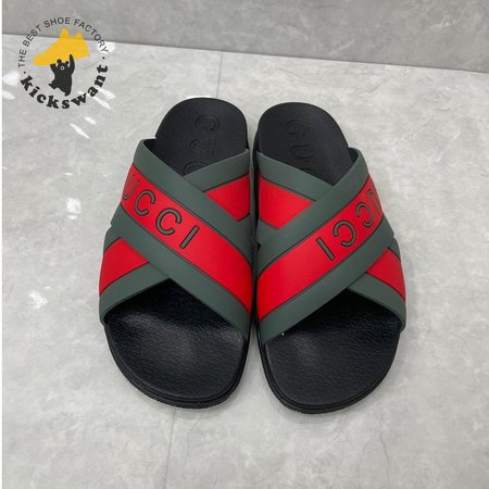 Gucci Web Slide Black Rubber 36-46
