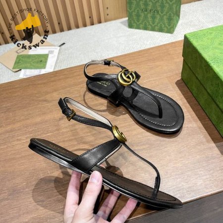 Gucci Women's Double G Thong Sandal 34-42