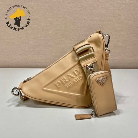 Prada Triangle Leather Mini-bag