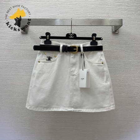 Celine Denim Skirt