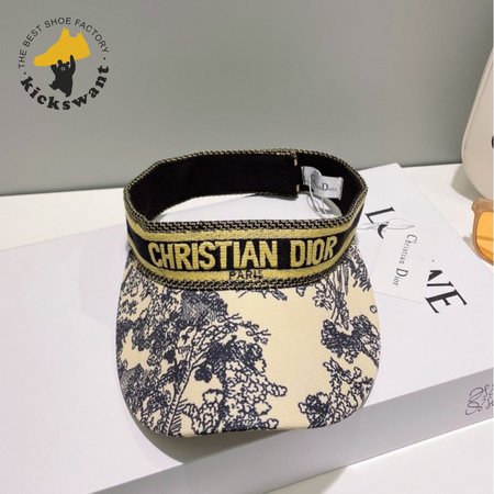 Dior D-Smash Toile De Jouy Sauvage Visor