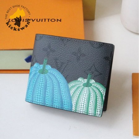 slender wallet pumpkin print