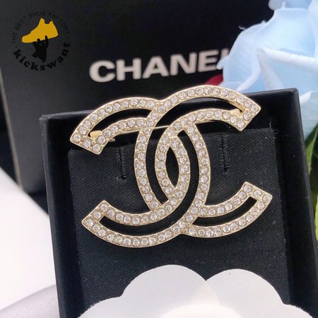 Chanel Double C Brooch