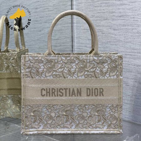 Medium Dior Or Dior Book Tote