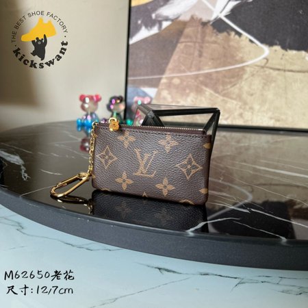 key pouch monogram brown