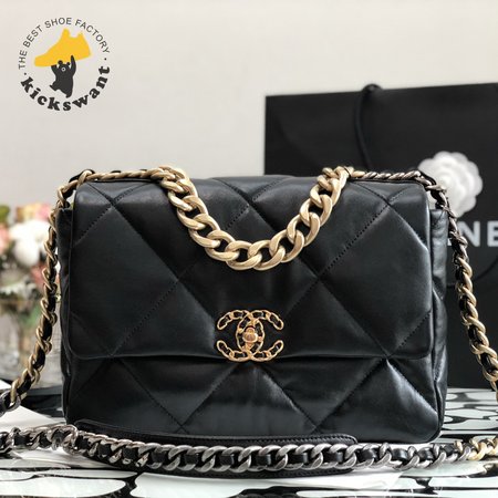 Chanel 19 Handbag Lambskin