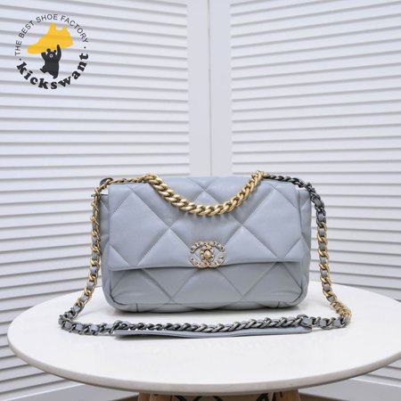 Chanel 19 Flap Bag Quilted Lambskin