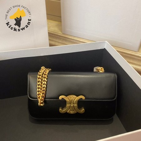 Celine Triomphe Chain Shoulder Bag