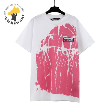 Palm Angels Men's Logo-patch Cotton T-shirt