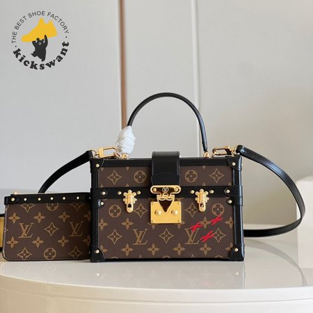 Monogram Petite Malle V Black