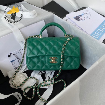 Chanel Mini CF Handle AS243?1 Green