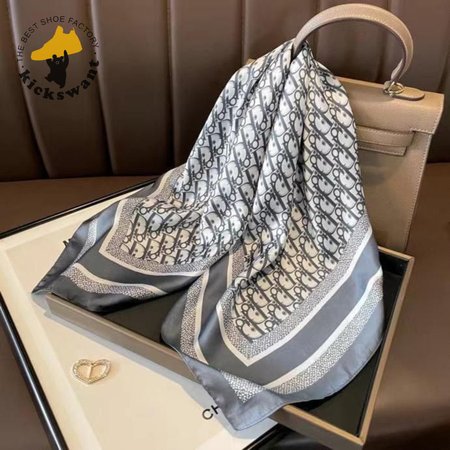 Dior Oblique Diortwin 90 Square Scarf