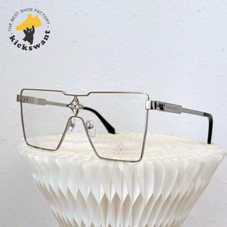 Metal Crystal Cyclone Sunglasses Z1701U Silver