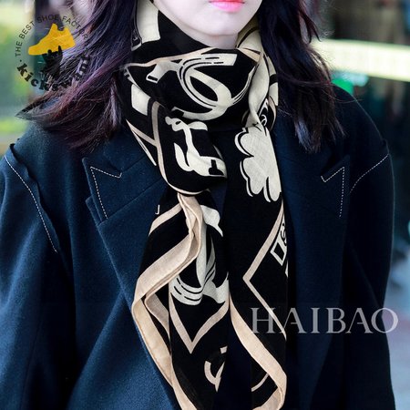 Chanel Cashmere Square Scarf