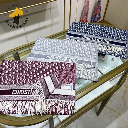 Dior Oblique Print Scarf