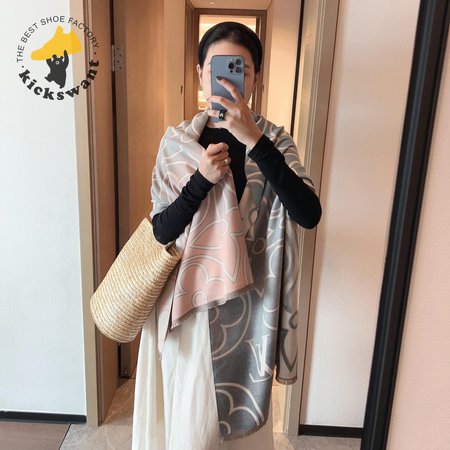 High Quality Monogram Shawl