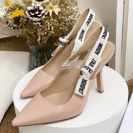 Dior J'Adior Slingback Pump Nude Patent Calfskin 35-39