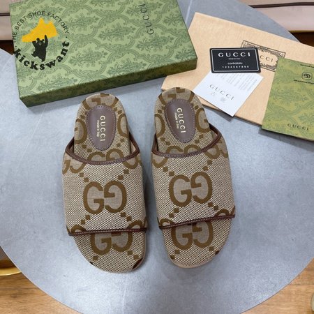 Gucci Jumbo GG Platform Slide 35-45