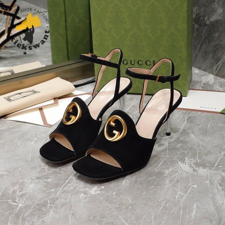 Gucci Blondie Heeled Sandal Black 35-40